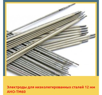 Электроды для низколегированных сталей 12 мм АНО-ТМ60