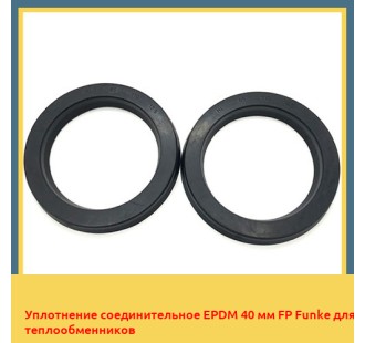 Уплотнение соединительное EPDM 40 мм FP Funke для теплообменников