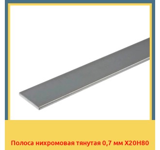 Полоса нихромовая тянутая 0,7 мм Х20Н80 в Бишкеке