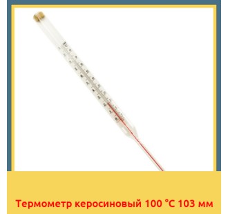 Термометр керосиновый 100 °С 103 мм в Бишкеке