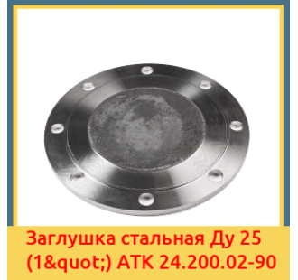 Заглушка стальная Ду 25 (1") АТК 24.200.02-90 в Бишкеке